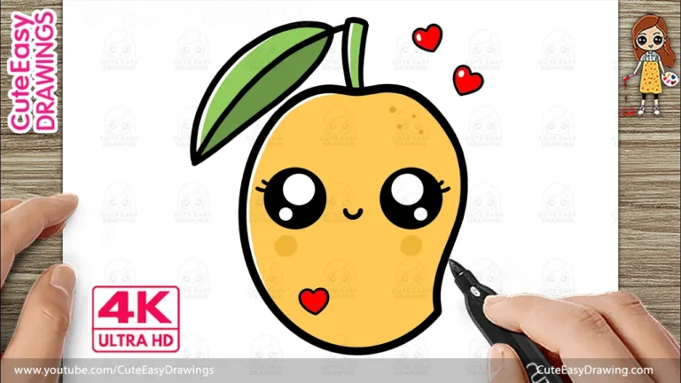 How to Draw Cute Mango