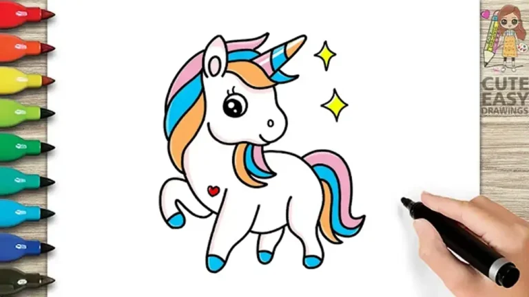 How to Draw Cute Unicorn