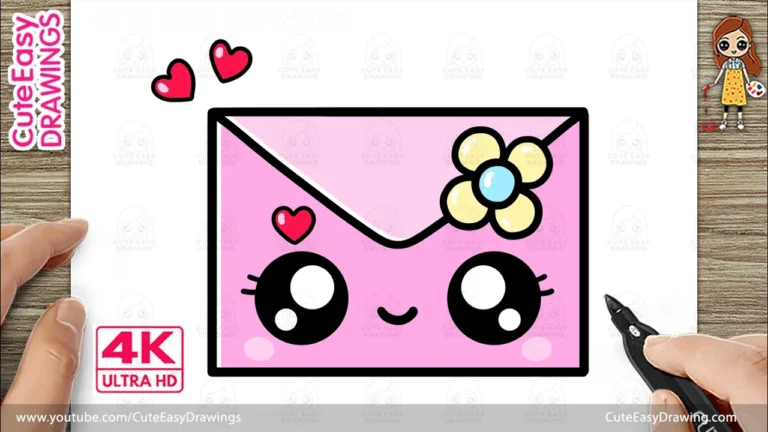 How to Draw a Cute Love Letter