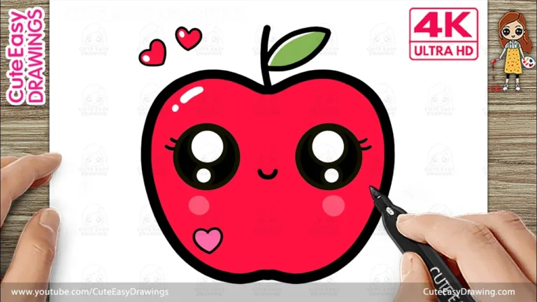 How to Draw an Apple Easy