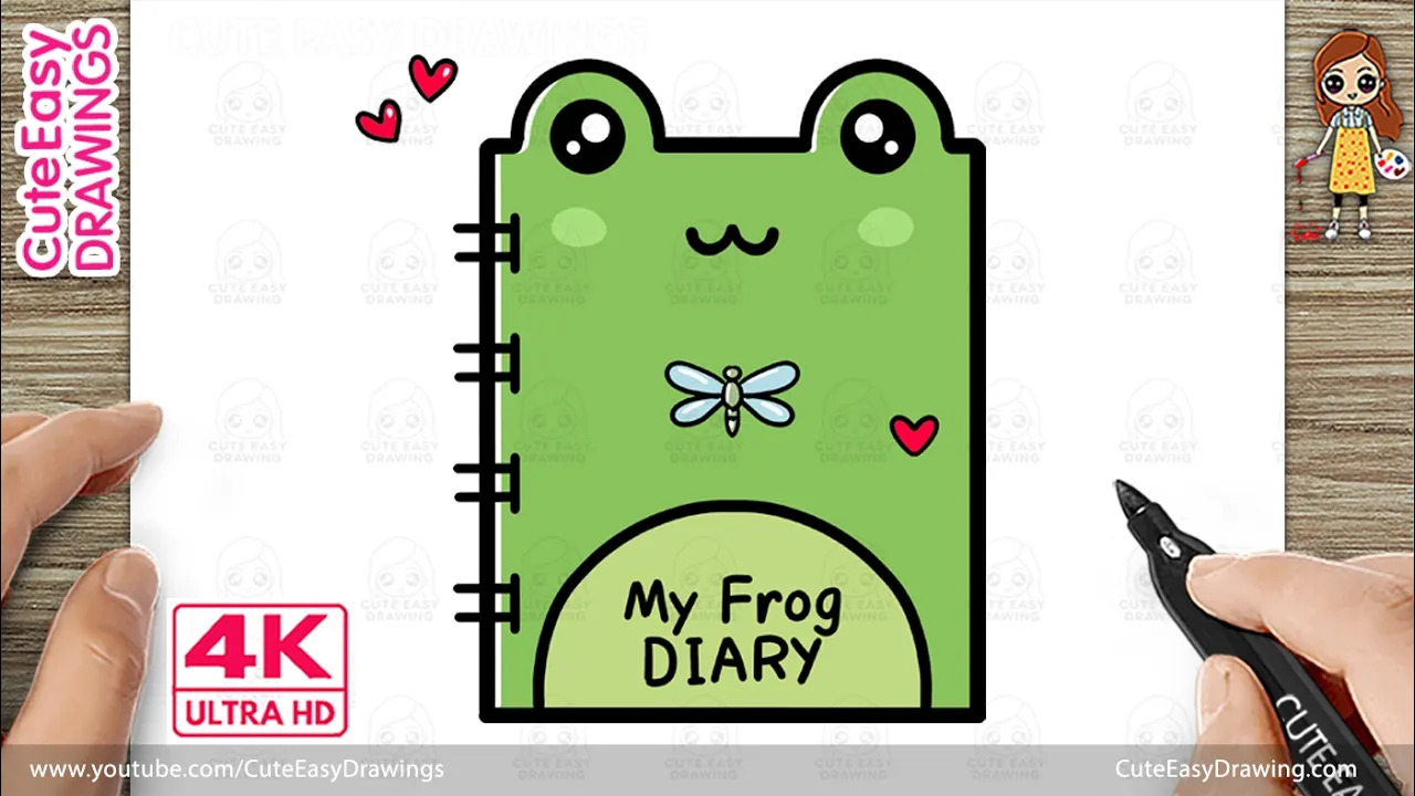 ow to Draw a Cute Frog Diary
